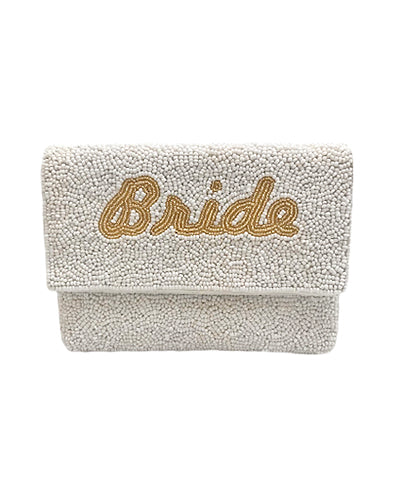 Bride Beaded Clutch