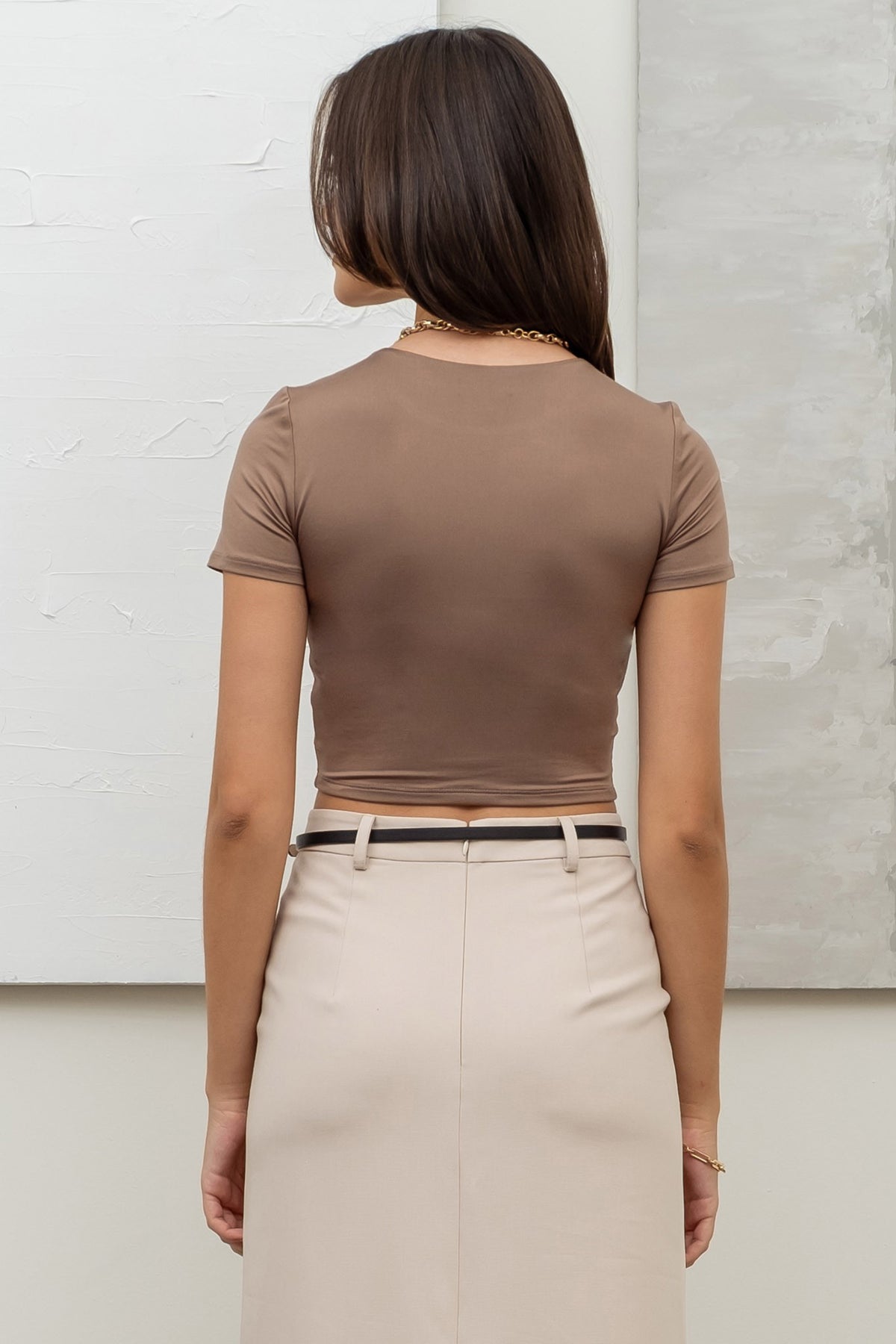 Tilly Top - Light Brown