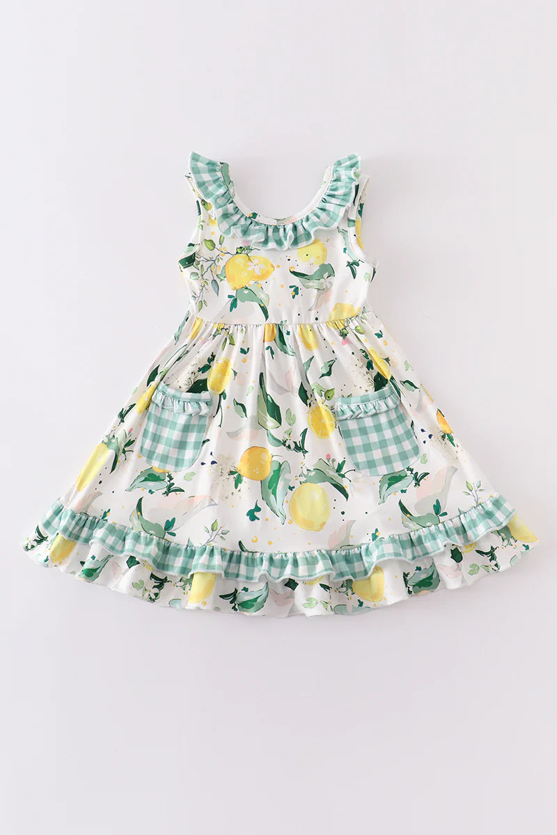 Lemonade Twirl Dress