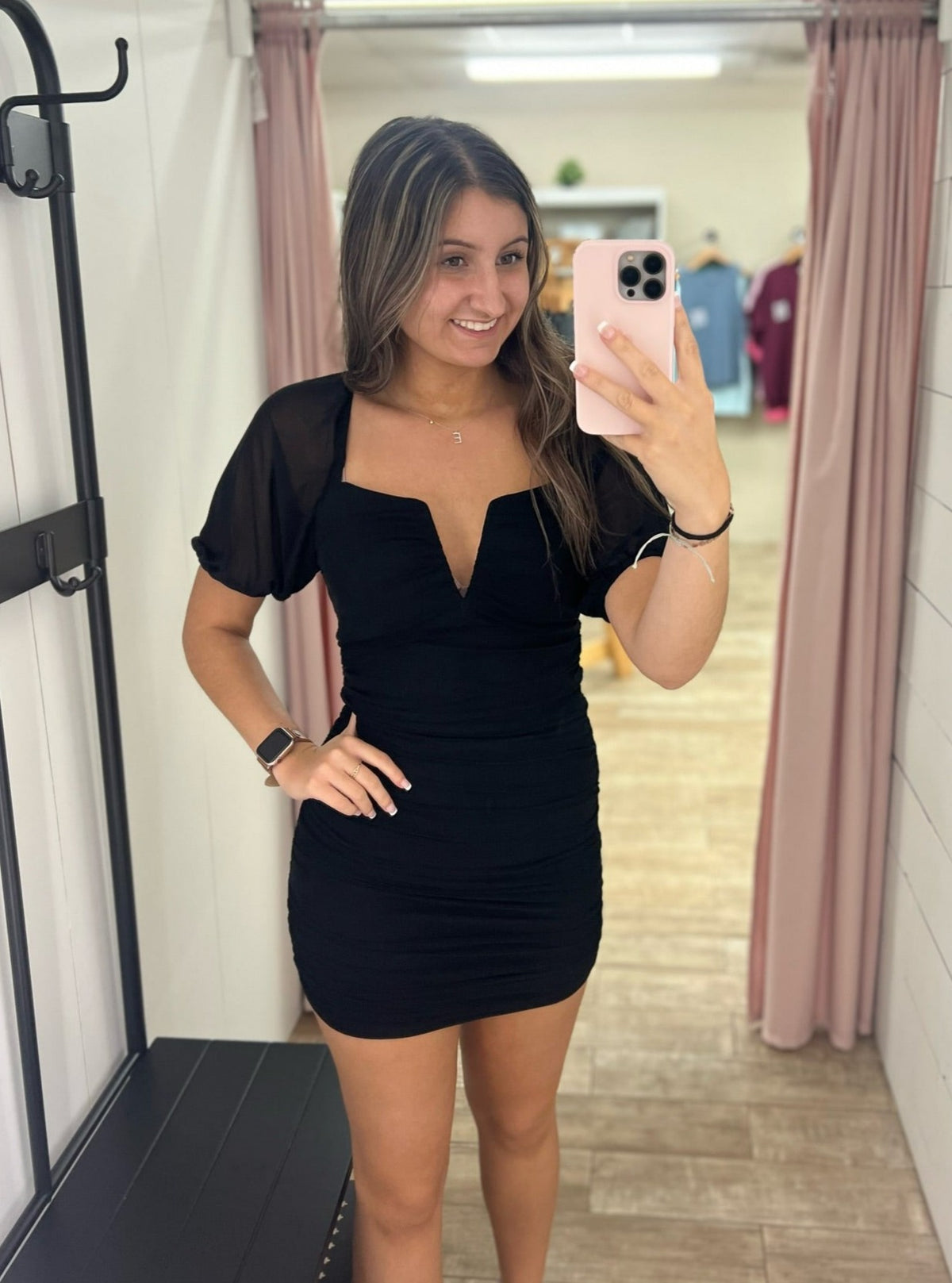 Brenna Mesh Bodycon