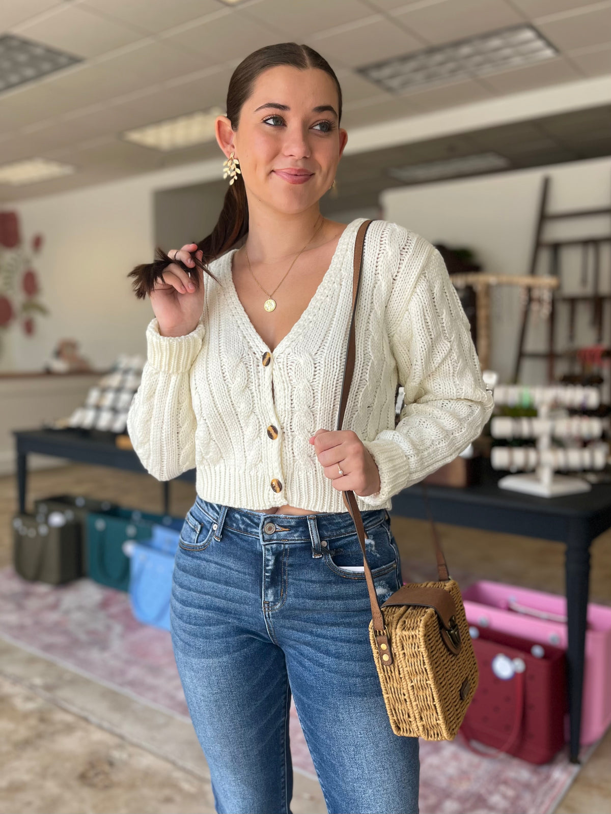 Ariel Cable Knit Sweater