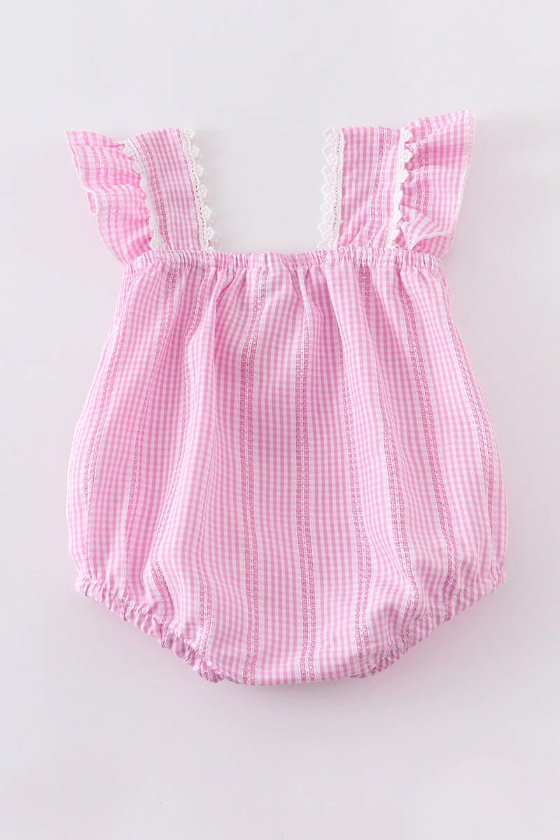 Rose Gingham Bubble