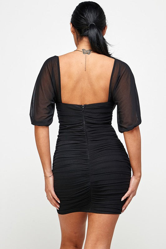 Brenna Mesh Bodycon