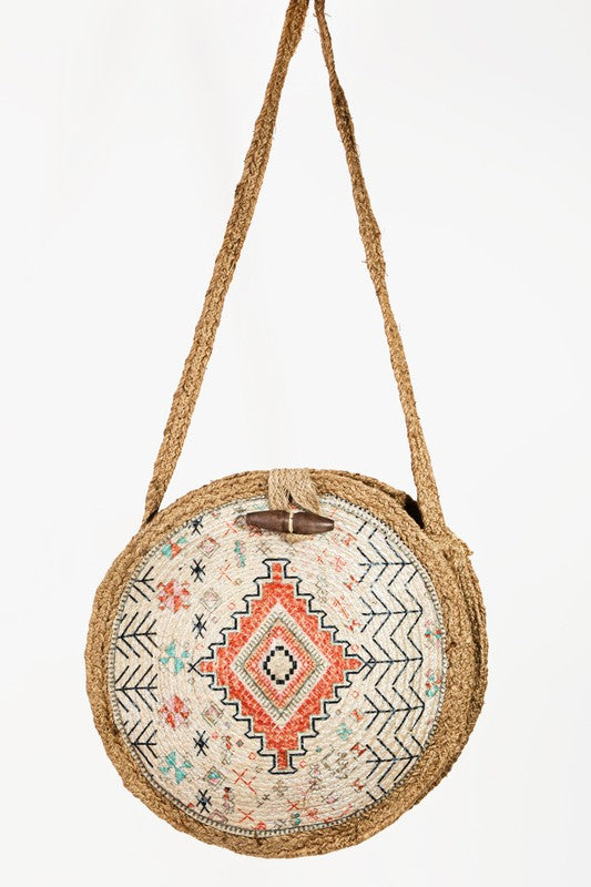 Tribal Jute Tote