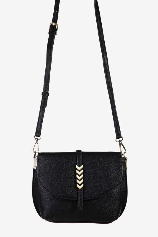 Arrow Crossbody - Black