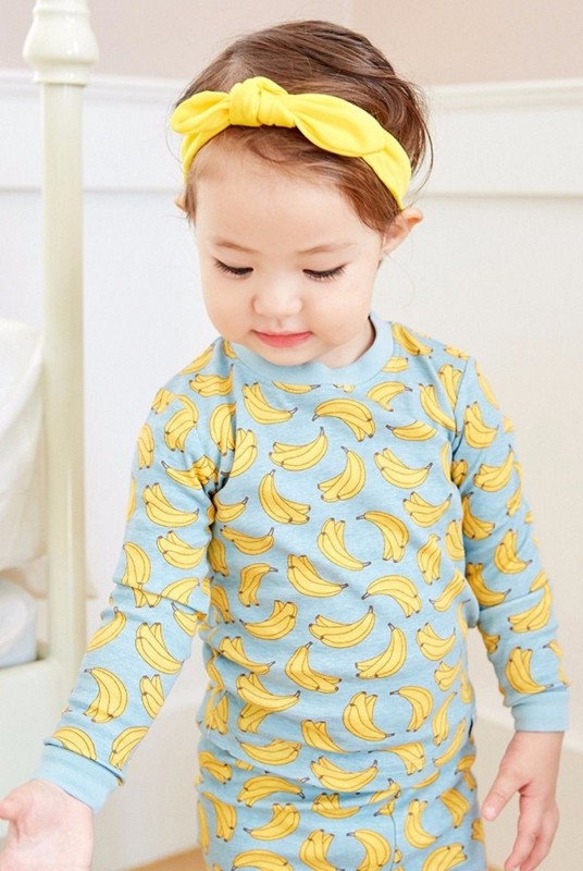Banana Long Sleeve Pjs