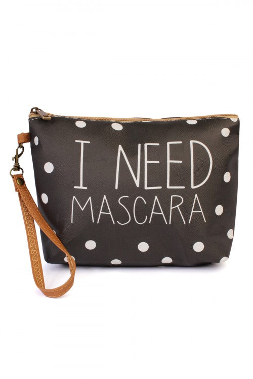 Need Mascara Makeup Bag