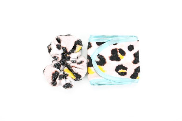 Scrunchie & Headband Duo - Leopard