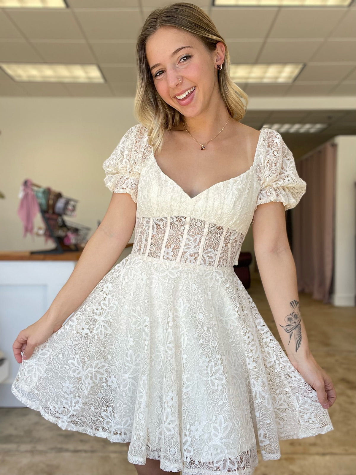 Ophelia Lace Dress