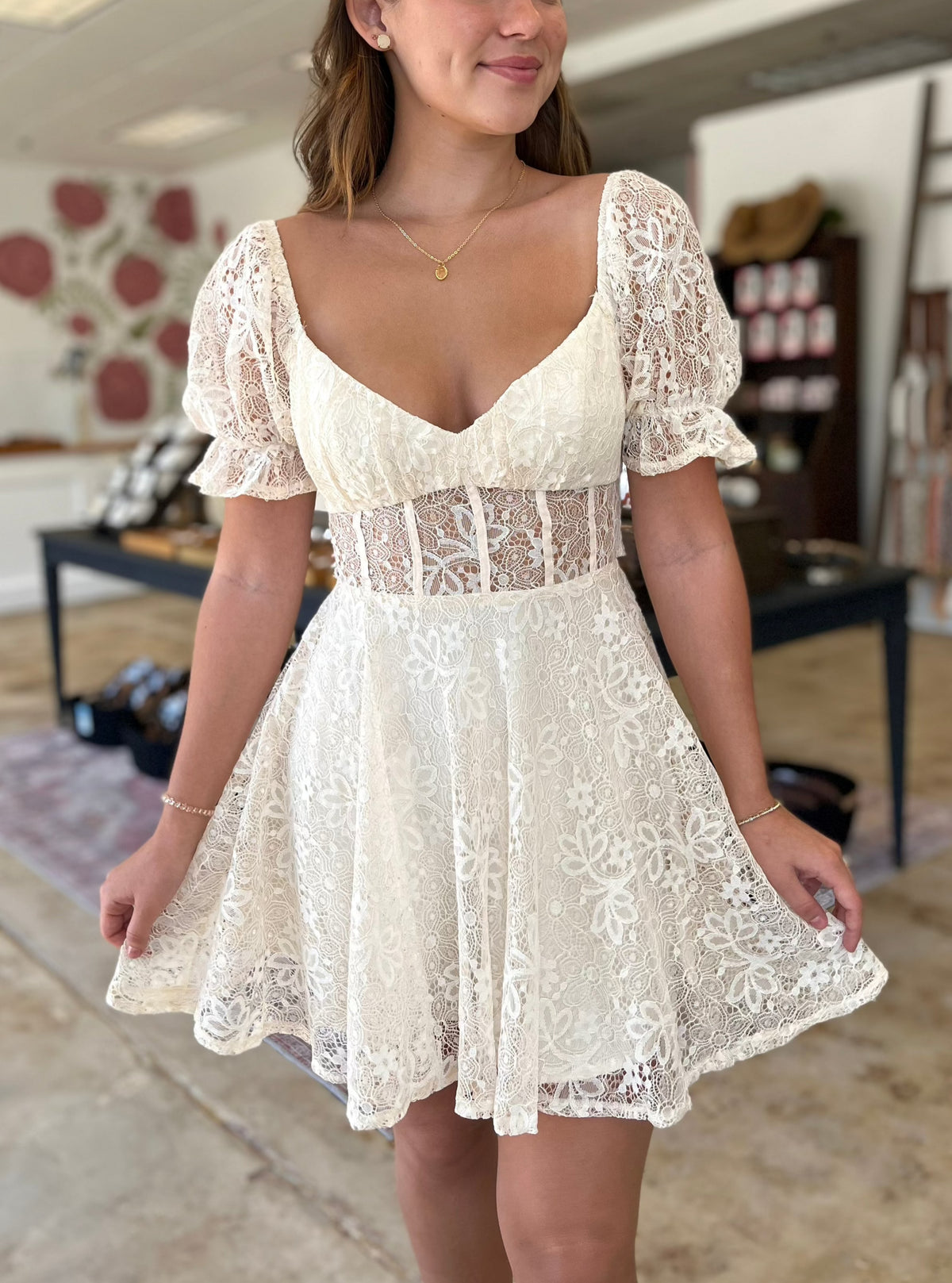 Ophelia Lace Dress